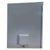IP55 9U Wall Cabinet, 600mm Deep, with Cowled Fan & Filter Set - Grey