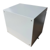 IP66 12U Wall Cabinet, 450mm Deep, Grey Powder Coated Galvanised Mild Steel