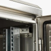IP66 16U Cabinet, 400mm Deep, Grey 1.5mm Galvanised Steel