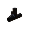 Dietzel Univolt PVC Plastic Conduit Inspection Tee 25mm Black