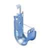 nVent CADDY 100mm CAT32HP6Z34 J-Hook with Threaded Rod Fixing (Each)