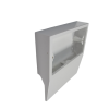 Marshall Tufflex PVC-U Sovereign Plus Skirting Double Gang Accessory Box 32mm White