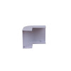 Dietzel Univolt PVC Maxi Trunking 100mm x 50mm Moulded External Bend White