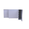 Dietzel Univolt PVC Maxi Trunking 150mm x 150mm Fabricated External Bend White