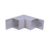 Dietzel Univolt PVC Maxi Trunking 75mm x 75mm Fabricated External Bend White