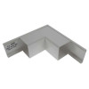 Dietzel Univolt PVC Maxi Trunking 150mm x 150mm Fabricated External Bend White
