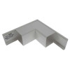 Dietzel Univolt PVC Maxi Trunking 100mm x 100mm Fabricated External Bend White