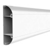 Marco Elite Compact 145mm x 50mm 3 Compartment Dado Trunking 3m Length PVC White