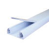 Marco Elite Compact 145mm x 50mm 3 Compartment Dado Trunking 3m Length PVC White