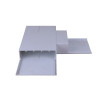 Dietzel Univolt PVC Maxi Trunking 150mm x 50mm Fabricated Flat Tee White