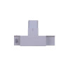 Dietzel Univolt PVC Maxi Trunking 75mm x 50mm Fabricated Flat Tee White