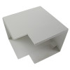Dietzel Univolt PVC Maxi Trunking 50mm x 50mm Moulded External Bend White