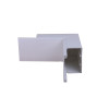 Dietzel Univolt PVC Maxi Trunking 75mm x 50mm Fabricated Internal Bend White