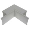 Dietzel Univolt PVC Maxi Trunking 50mm x 50mm Fabricated Internal Bend White