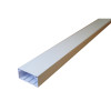 Marco PVC Dado-Skirting 100mm x 50mm Trunking 3m Length PVC White