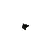 Black 25mm x 16mm End Cap (Each)