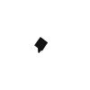 Black 25mm x 16mm End Cap (Each)