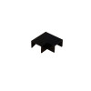 Black 25mm x 16mm Flat Angle (Each)
