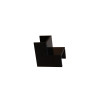 Black 25mm x 16mm Internal Angle (Each)