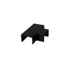 Black 25mm x 16mm Flat Tee (Each)