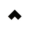 Black 40mm x 25mm External Angle (Each)