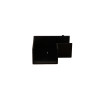 Black 40mm x 25mm Flat Angle (Each)