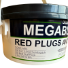 Megabucket with 500 x 8 x 1/12", Red Plugs & 2 Driver Bits