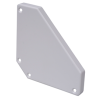 Marco Bench Trunking End Cover Satin Anodised Aluminium