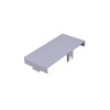 Marco PVC Dado–Skirting 100mm x 50mm End Cap PVC White