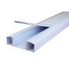 Marco Apollo 170mm x 50mm 3 Compartment Chamfered Straight Trunking 3m Length PVC White