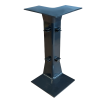 Marco Apollo 170mm x 50mm 3 Compartment Chamfered Straight Trunking Internal Angle PVC Charcoal