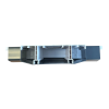 Marco Apollo 170mm x 50mm 3 Compartment Chamfered Straight Trunking Flat Tee PVC Charcoal