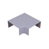 Marco PVC Dado–Skirting 100mm x 50mm Flat Angle PVC White