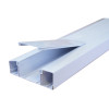 Marco Apollo 170mm x 50mm 3 Compartment Dado–Skirting Straight Trunking 3m Length PVC White