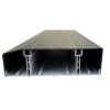 Marco Apollo PVC Charcoal 3 Compartment Dado - Skirting Trunking 3m length (3m lgth)