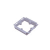 Marco Dado–Skirting 25mm Deep Single Gang Accessory Box PVC White