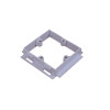 Marco Dado–Skirting 25mm Deep Single Gang Accessory Box PVC White