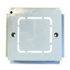 Marco Dado–Skirting 35mm Deep Single Gang Accessory Box PVC White