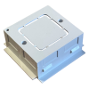 Marco Dado–Skirting 35mm Deep Single Gang Accessory Box PVC White