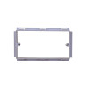 Marco Dado–Skirting 25mm Deep Double Gang Accessory Box PVC White
