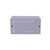 Marco Dado–Skirting 50mm Deep Double Gang Accessory Box PVC White