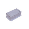 Marco Dado–Skirting 50mm Deep Double Gang Accessory Box PVC White