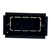 Marco Dado–Skirting 35mm Deep Double Gang Accessory Box PVC Charcoal