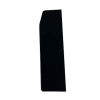 Marco Apollo 170mm x 50mm 3 Compartment Skirting End Cap Right Hand PVC Charcoal