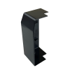 Marco Apollo PVC Charcoal 3 Compartment Skirting Dado - Trunking External Angle (Each)