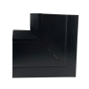 Marco Apollo 170mm x 50mm 3 Compartment Skirting Flat Angle Upward PVC Charcoal