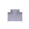 Marco PVC Dado–Skirting 100mm x 50mm Flat Tee PVC White