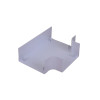 Marco PVC Dado–Skirting 100mm x 50mm Flat Tee PVC White