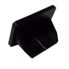 Black 25mm x 16mm End Cap (Each)