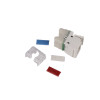 Siemon Flat MAX Cat6 Outlet White